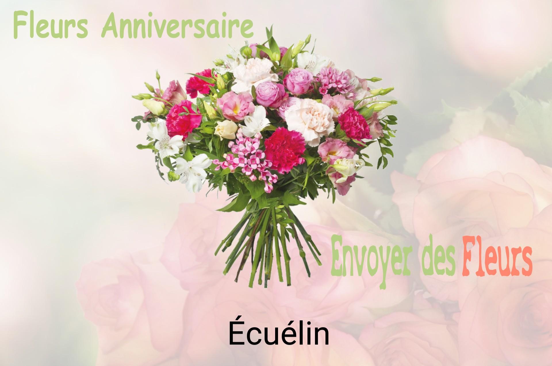 Bouquet de fleurs d’anniversaire livré à Écuélin